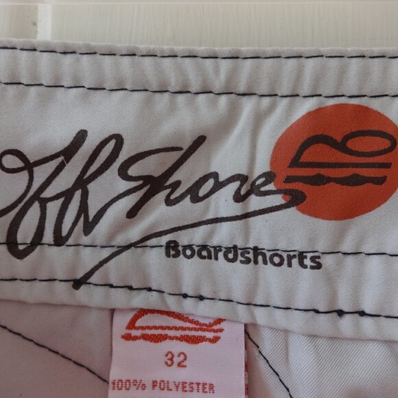 VTG Offshore surfer's board shorts size 32 waist black / white inserts, has tag - Picture 5 of 12